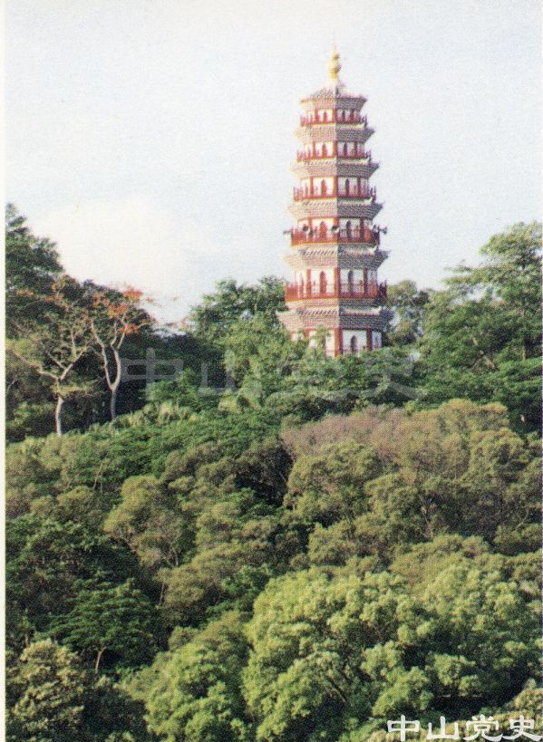 8.建于明朝萬(wàn)歷年間（1608年）的煙墩山花塔。.jpg