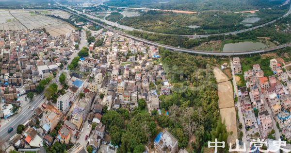78-1南朗街道崖口行政村的平山村（右）和西堡村（左） 黃春華攝（2020年3月）.jpg