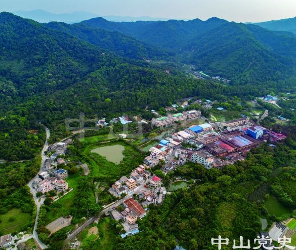 83-圖中左為南朗街道翠亨行政村木子埔村，右為張落坑村 黃春華攝（2020年3月）.jpg