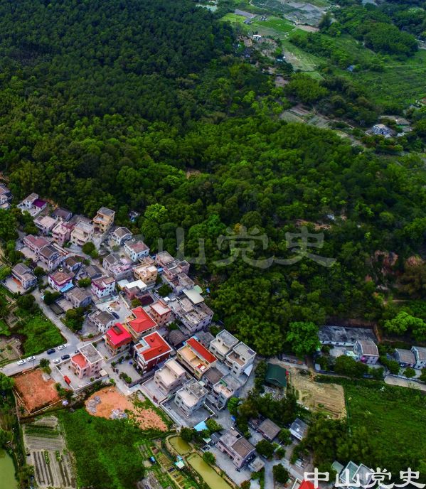 90-南朗街道翠亨行政村書房坳村全景 黃春華攝（2020年3月）.jpg