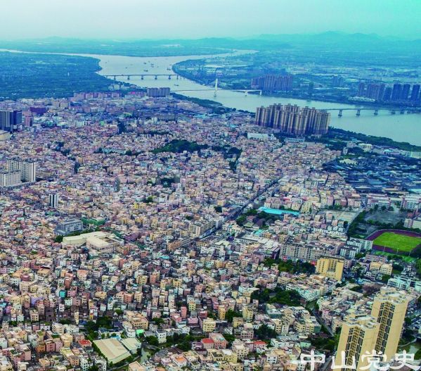 147-古鎮(zhèn)鎮(zhèn)古四村（圖中間及右下）。圖中左下角為古三村 黃春華攝（2019年8月）.jpg