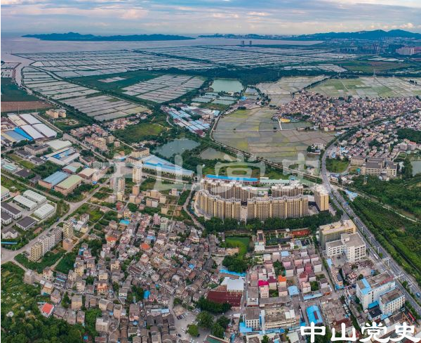 59-3圖中近處村莊為南朗街道泮沙行政村泮沙自然村，遠(yuǎn)處是崖口行政村 黃春華攝.png