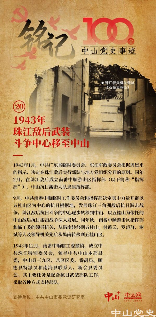 【銘記?】1943年珠江敵后武裝斗爭(zhēng)中心移至中山.jpg