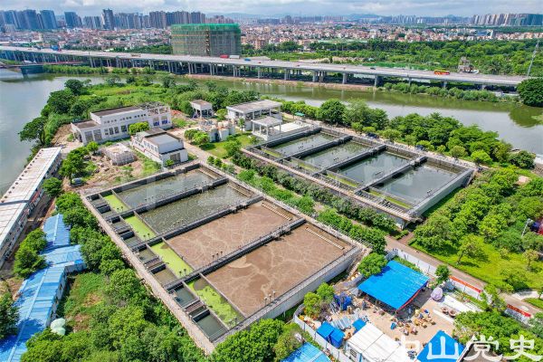 5.港口鎮(zhèn)污水處理廠三期工程通水（易承樂攝于2023年6月）.jpg